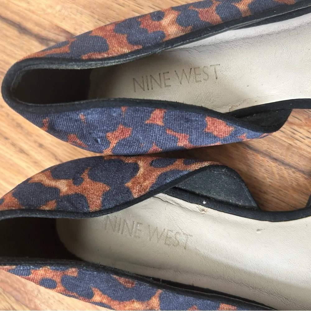 Nine West leopard print flats Size 7 - Picture 2 of 7